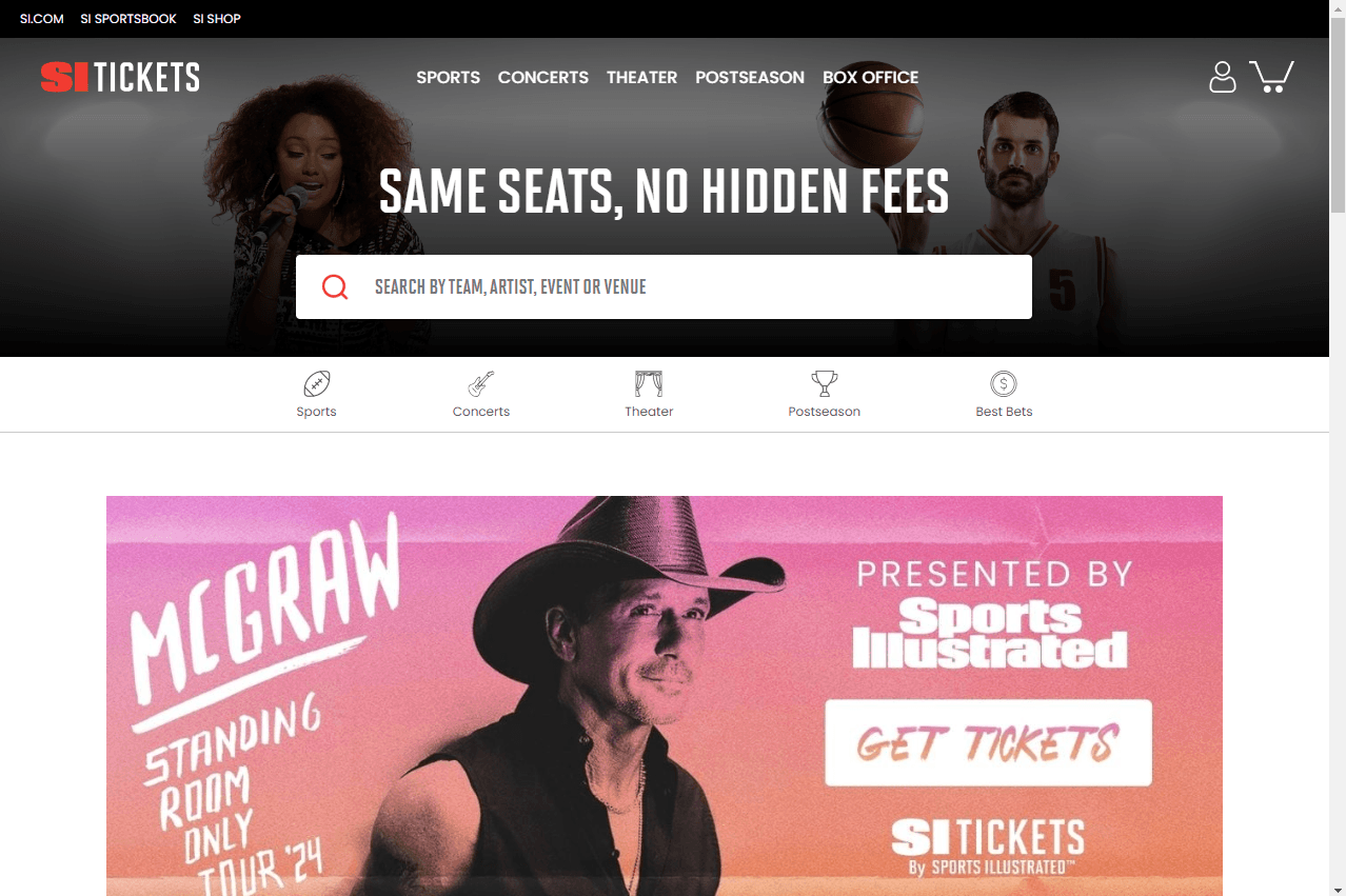 Captura del proyecto SiTickets